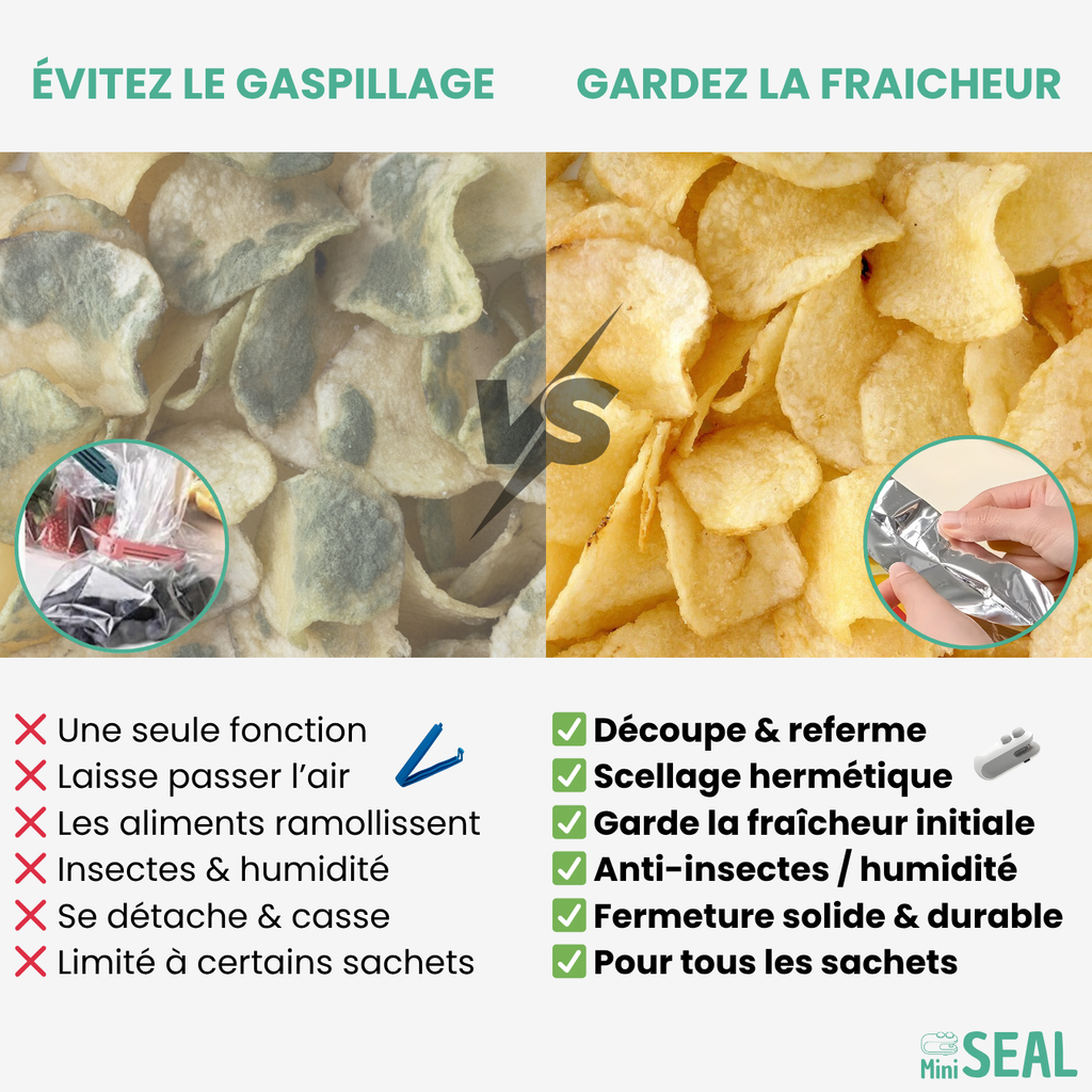 MiniSEAL scelleur de sachet alimentaire